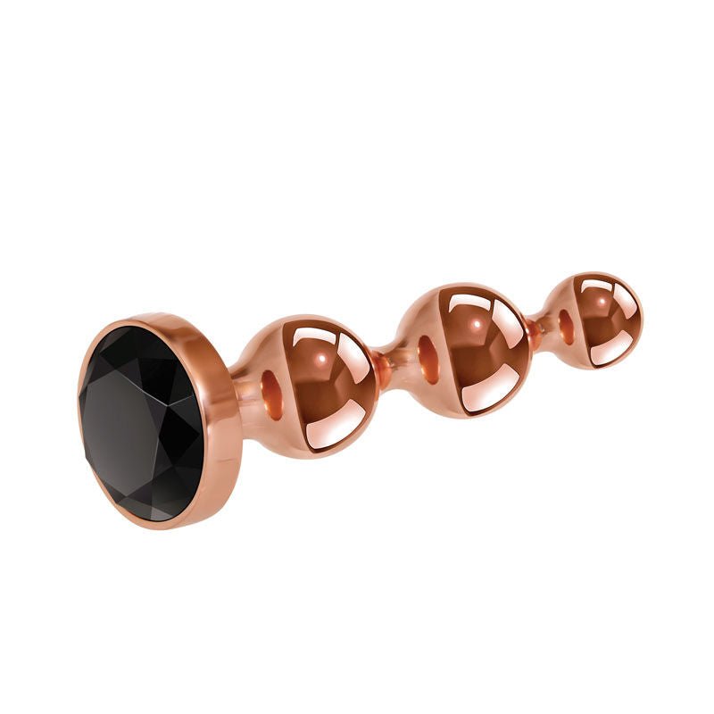 Gender X Gold Digger Butt Plug Large, Side View | Flirtybay.com.au