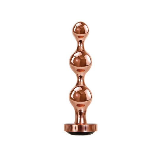 Gender X Gold Digger Butt Plug Medium, Front View | Flirtybay.com.au