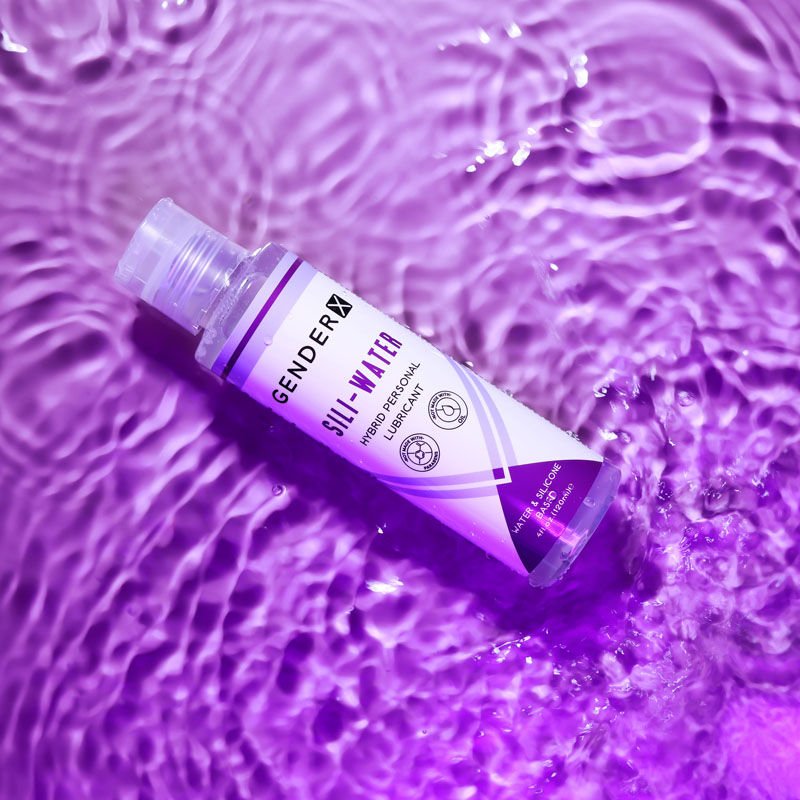Gender x - hybrid lubricant - 120 ml - Product side view  | Flirtybay.com.au