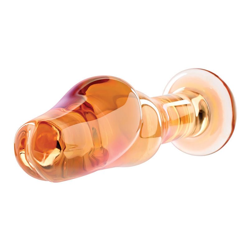 Gender x - just the tip - glass butt plug - Product top view  | Flirtybay.com.au