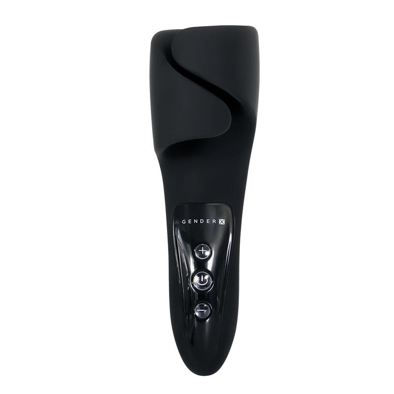 Gender x - the embrace - vibrating masturbator - Product front view  | Flirtybay.com.au