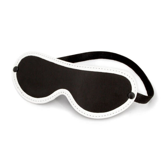Glo bondage - glow in the dark blindfold - Product side view  | Flirtybay.com.au