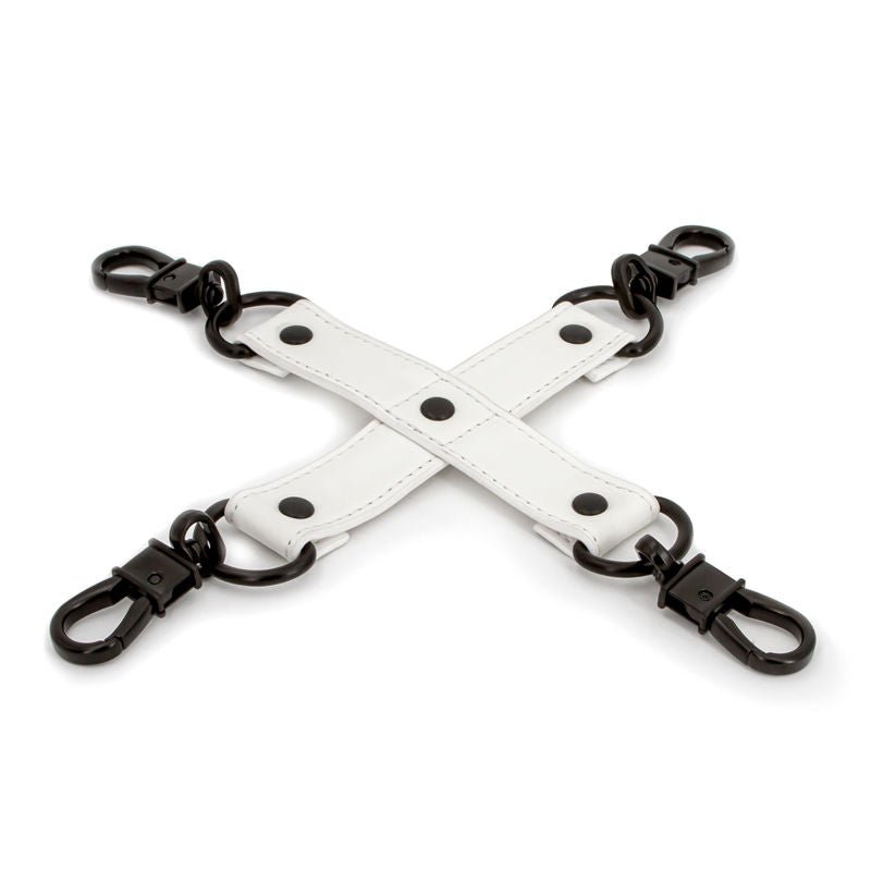 Glo bondage - glow in the dark hog tie - Product side view  | Flirtybay.com.au
