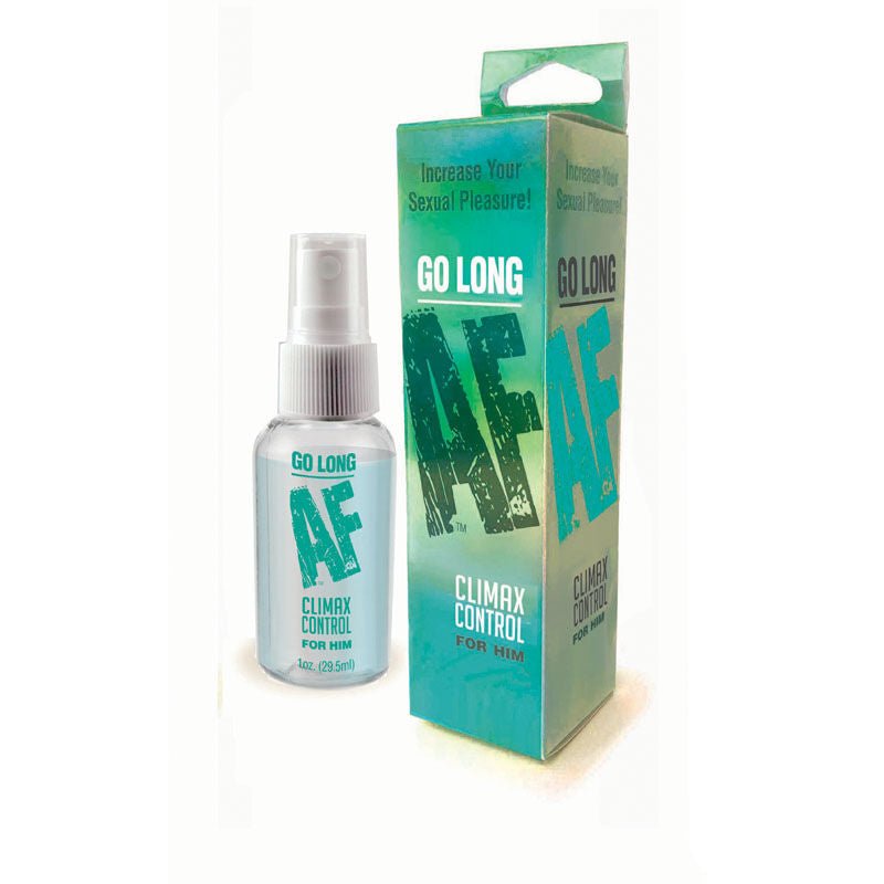 Go long af - delay spray - Product front view  | Flirtybay.com.au