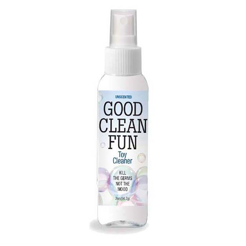 Good clean fun - eucalyptus sex toy cleaner unscented- Product front view  | Flirtybay.com.au