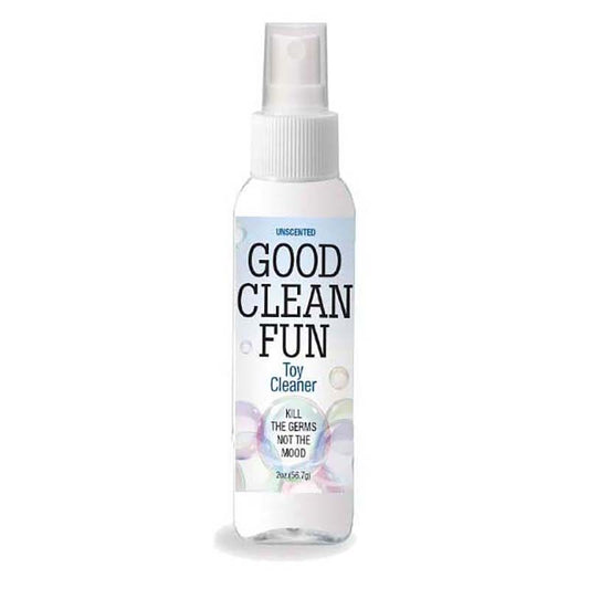 Good clean fun - eucalyptus sex toy cleaner unscented- Product front view  | Flirtybay.com.au