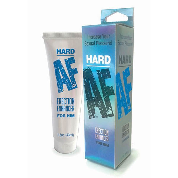 Hard af - erection enhancer - Product front view and box front view | Flirtybay.com.au