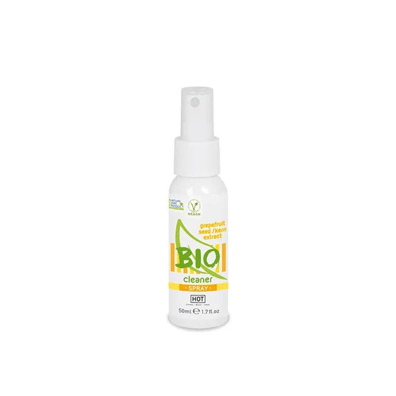 Hot bio - sex toy cleaner spray - Product front view  | Flirtybay.com.au