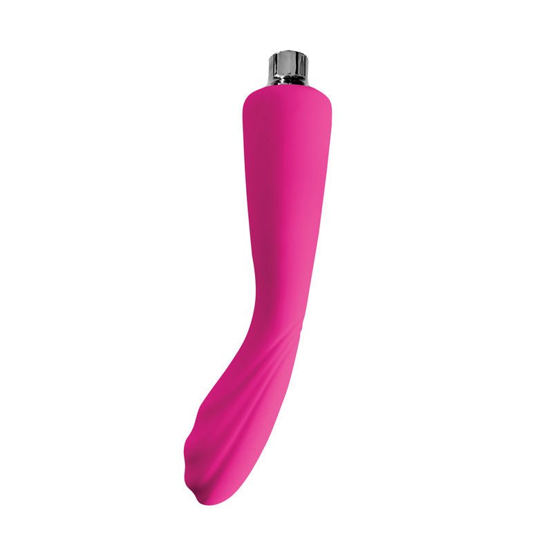 Inya Pussy and nipple vibrating pump, pink, handle, front view | Flirtybay.com.au