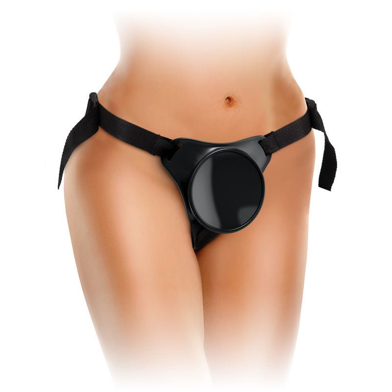 King cock elite - beginner's body dock strap-on harness - Product front view  | Flirtybay.com.au