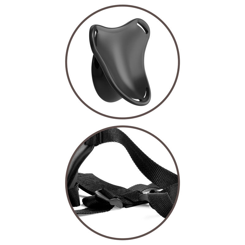 King cock elite - beginner's body dock strap-on harness - Product top view  | Flirtybay.com.au