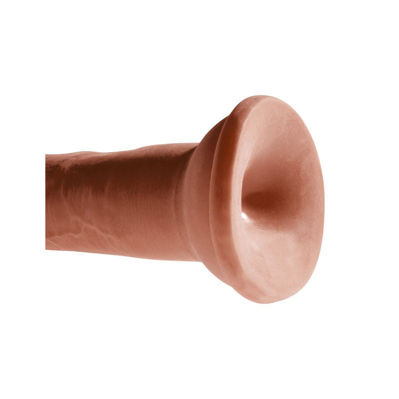 King cock - plus 8'' triple density dildo - Product bottom view  | Flirtybay.com.au