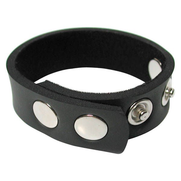 Kinklab - 5-snap neoprene cock ring - Product front view  | Flirtybay.com.au