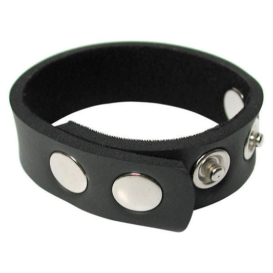 Kinklab - 5-snap neoprene cock ring - Product front view  | Flirtybay.com.au