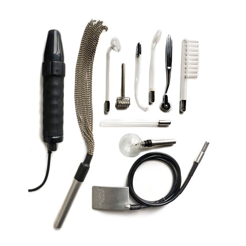 Kinklab - agent noir neon wand kit - Product top view  | Flirtybay.com.au