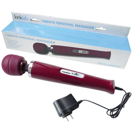 Kinklab - viberite personal massager - wand - Product side view and box side view | Flirtybay.com.au
