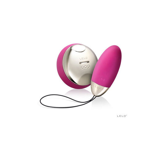 Lelo - lyla 2 - hot cerise - remote control vibrating egg - Product front view  | Flirtybay.com.au