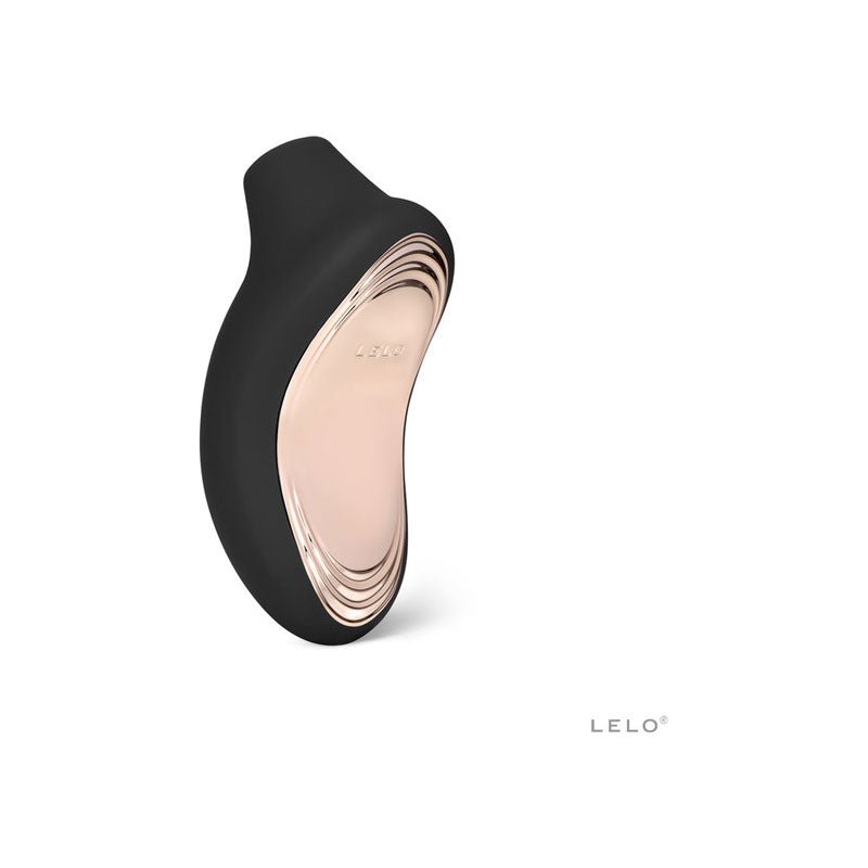 Lelo - sona 2 cruise - black - sonic waves  clitoral massager - Product side view  | Flirtybay.com.au