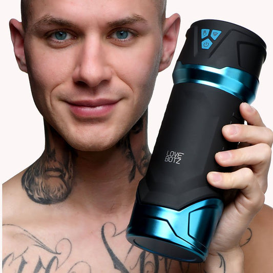 Lovebotz - sucking male masturbator - Product front view  | Flirtybay.com.au