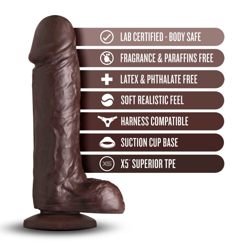 Loverboy - the movie star - 6.25" dildo - Product front view  | Flirtybay.com.au