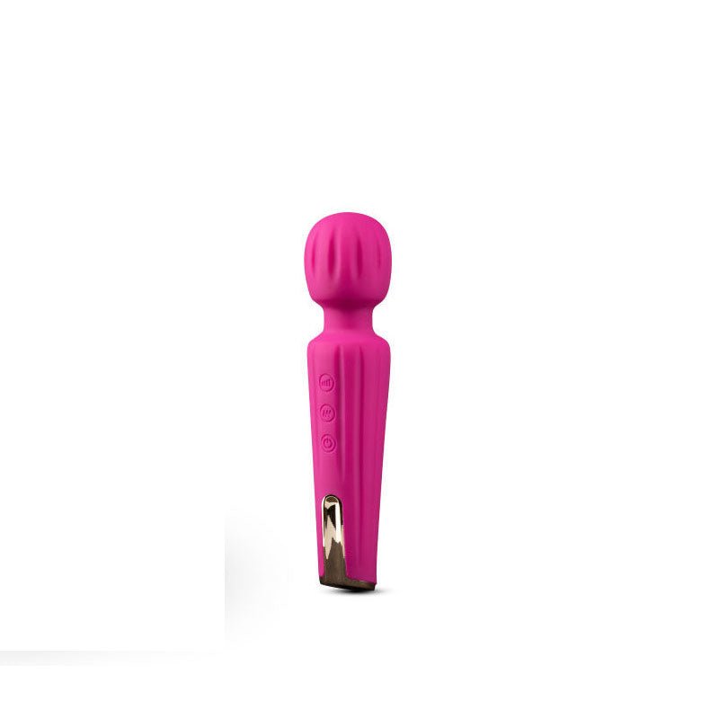 Lush allana - velvet - vibrating wand - Product front view  | Flirtybay.com.au