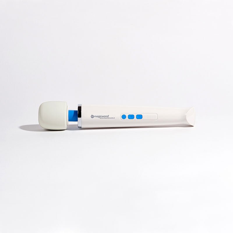 Magic wand rechargeable - vibrating wand - Product seconde side view  | Flirtybay.com.au