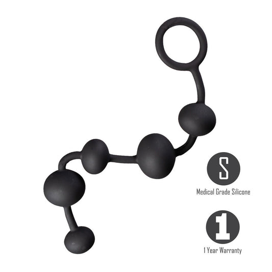 Maia - grayson - anal beads - Product side view  | Flirtybay.com.au