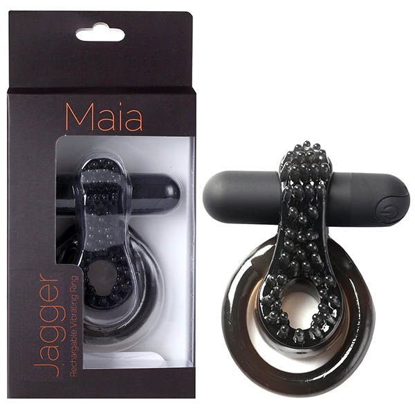 Maia jagger - cock ring - Product front view and box front view | Flirtybay.com.au