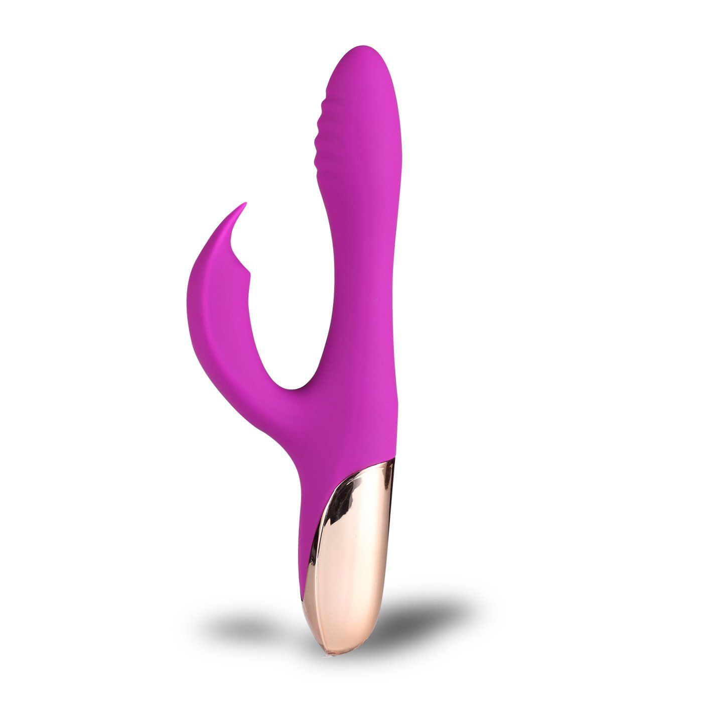Maia - skyler rabbit vibrator - pink, Product front view  | Flirtybay.com.au
