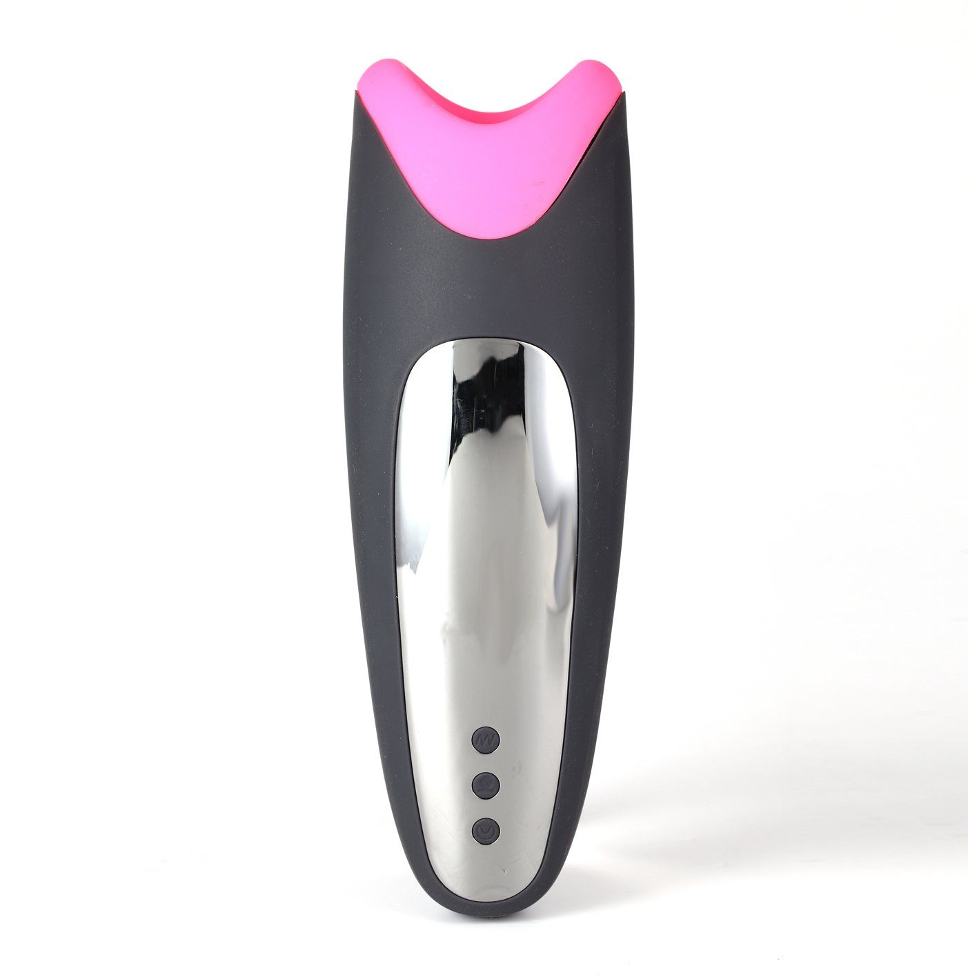 Front view of the Maia Piper male masturbator, showing the sleek design and ergonomic shape on a clean white background. | Flirty Bay adult store Perth