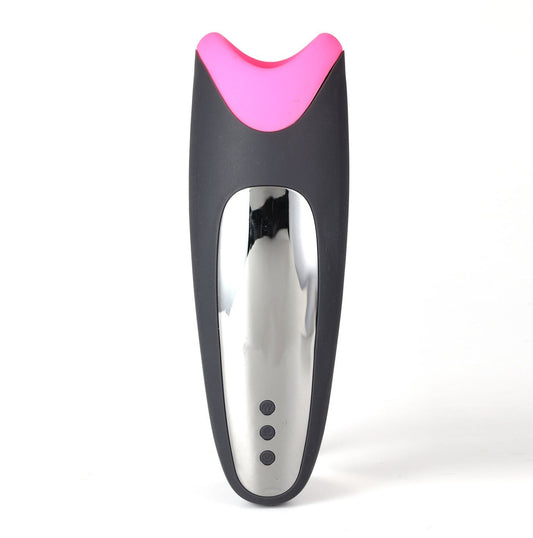 Front view of the Maia Piper male masturbator, showing the sleek design and ergonomic shape on a clean white background. | Flirty Bay adult store Perth