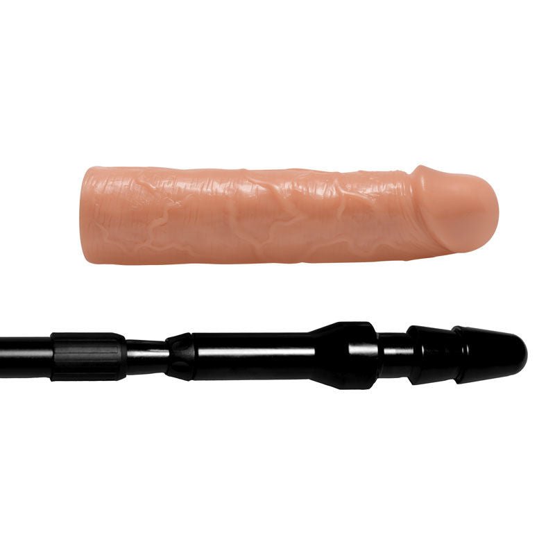 Master series dick stick expandable dildo rod - Product top view  | Flirtybay.com.au