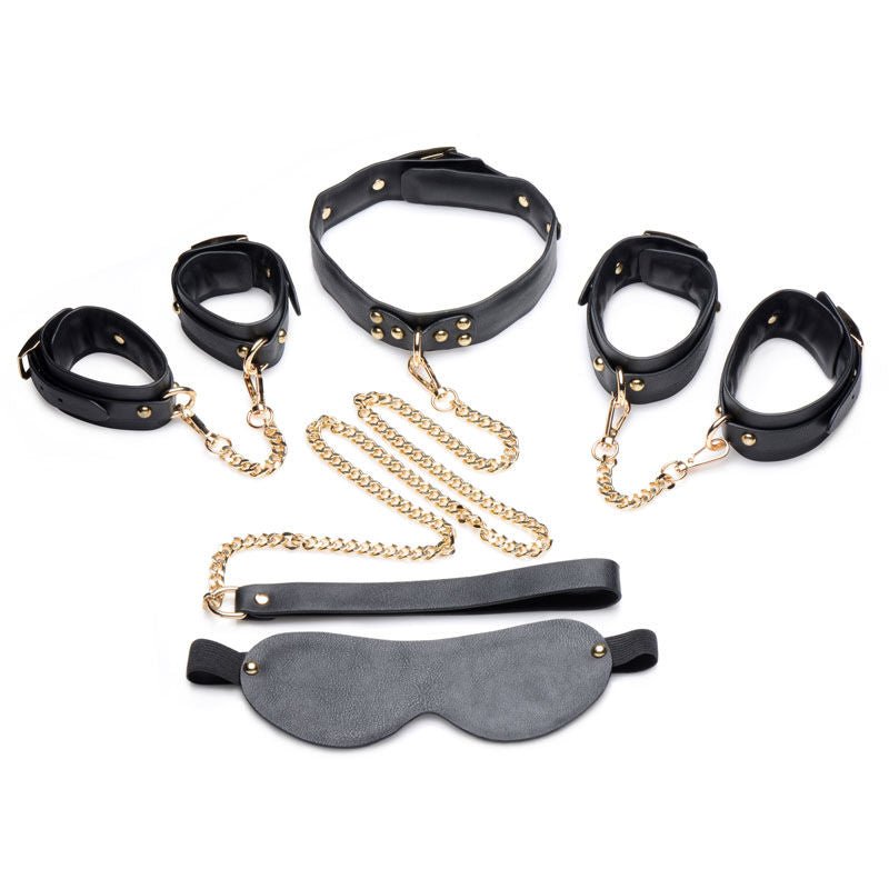 Master series golden submission - bdsm set - Product front view  | Flirtybay.com.au
