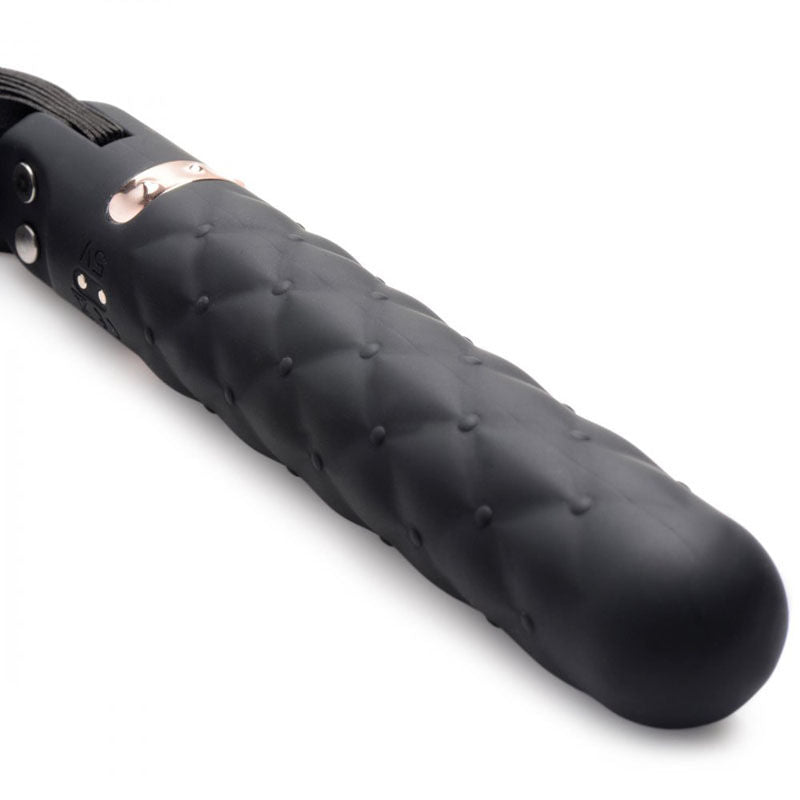 Master series vibra-lasher 9x g-spot vibrator - Product top view  | Flirtybay.com.au