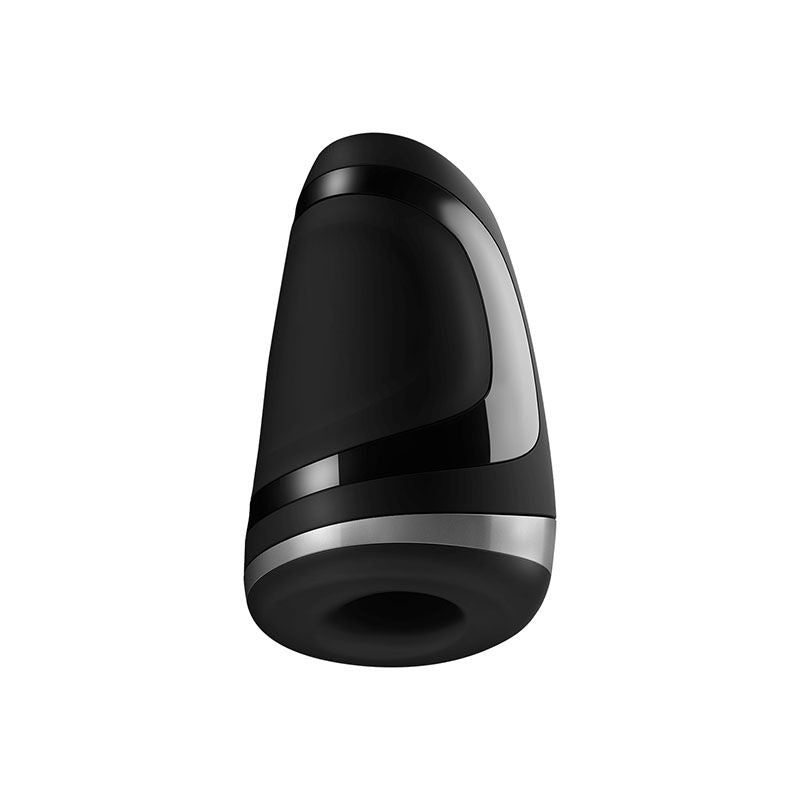 Back view of the Satisfyer Men Heat Vibration male masturbator, on a clean white background | Flirty Bay adult store Perth