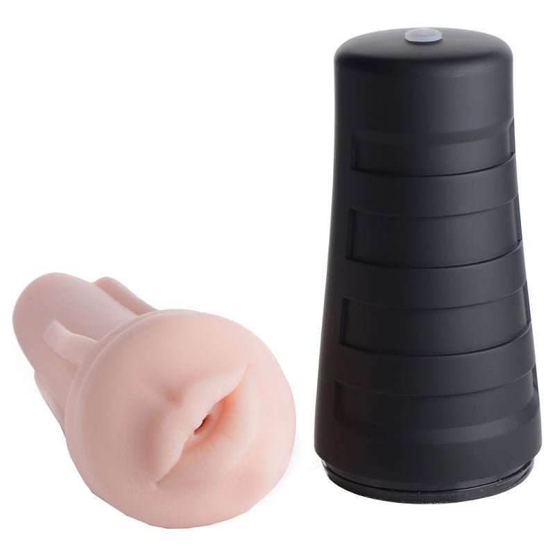 Mistress dani deluxe mouth stroker - male masturbator - Product front view  | Flirtybay.com.au