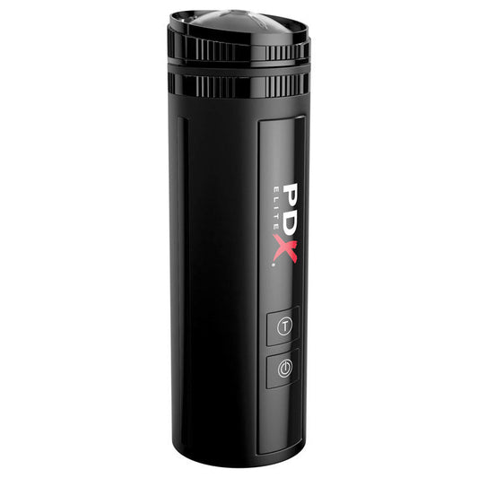 Side profile of the PDX Moto Bator X showcasing its curved design and ergonomic build. White background used to enhance product clarity. | Flirty Bay adult store Perth