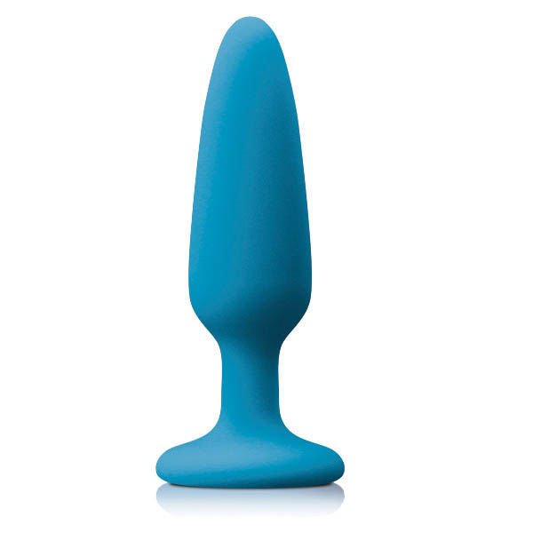 Ns Novelties Colours pleasures Butt Plug size L blue, Front product view | Flirtybay.com.au