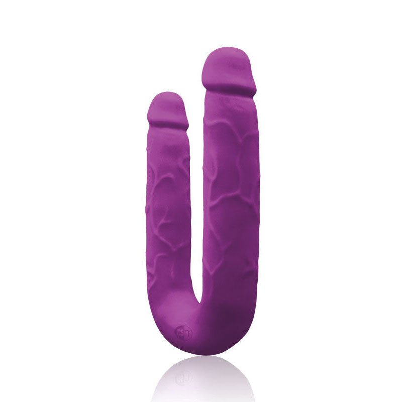 Ns Novelties DP double dong pleasure purple front product view | Flirtybay.com.au