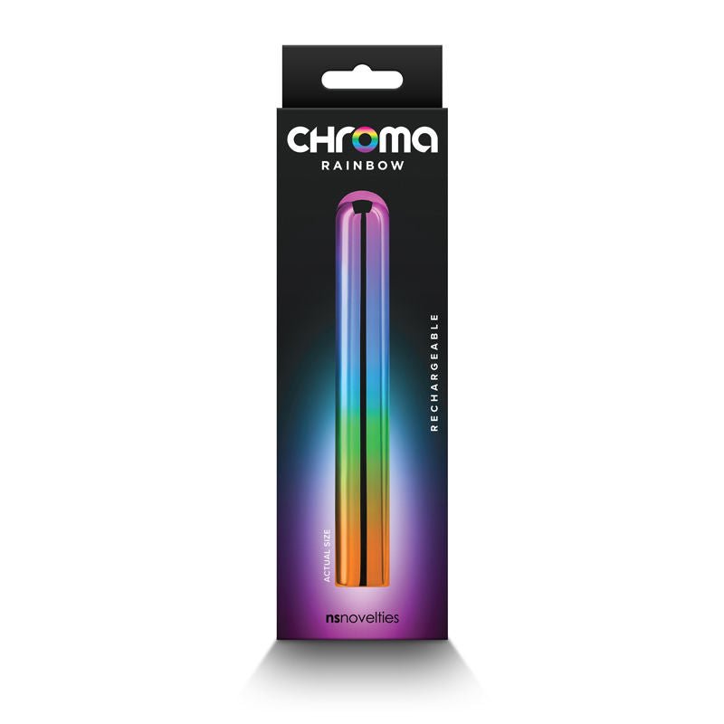 Ns Novelties Chroma Rainbows Bullet Vibrators Taille L Box view | Flirtybay.com.au