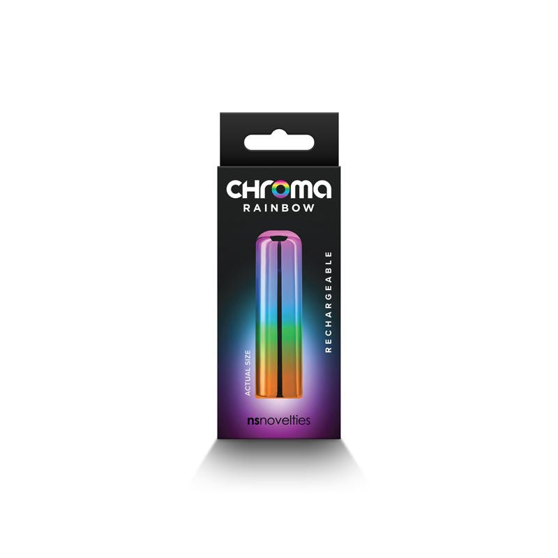 Ns Novelties Chroma Rainbows Bullet Vibrators Taille S box view | Flirtybay.com.au