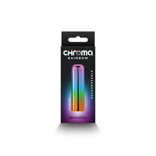 Ns Novelties Chroma Rainbows Bullet Vibrators Taille S box view | Flirtybay.com.au