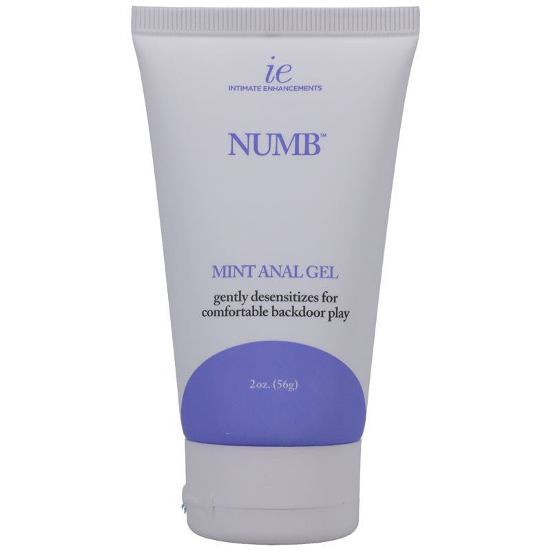 Numb - anal desensitising gel - mint - Product front view  | Flirtybay.com.au