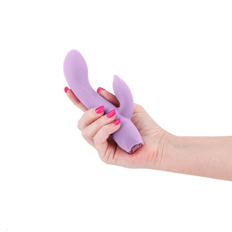 Obsessions - juliet rabbit vibrator - Product side view  | Flirtybay.com.au