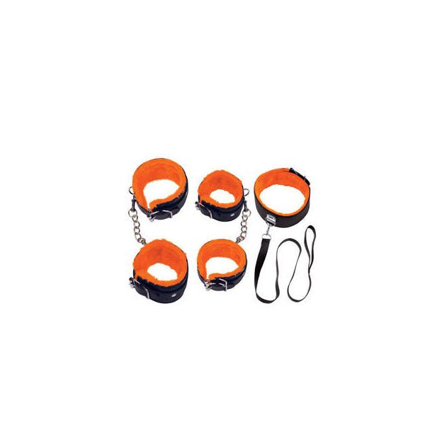 Orange is the new  kit #1 - restrain yourself! bondage kit - Product front view  | Flirtybay.com.au