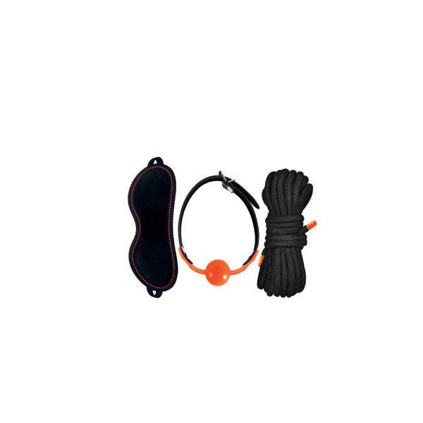 Orange is the new  kit #2 - see no evil, speak no evil! - Product front view  | Flirtybay.com.au