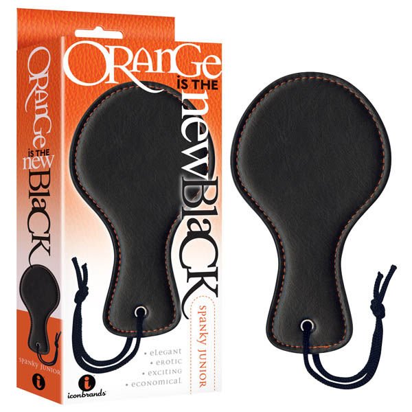 Orange is the new  - spanky junior - paddle - Product front view and box front view | Flirtybay.com.au