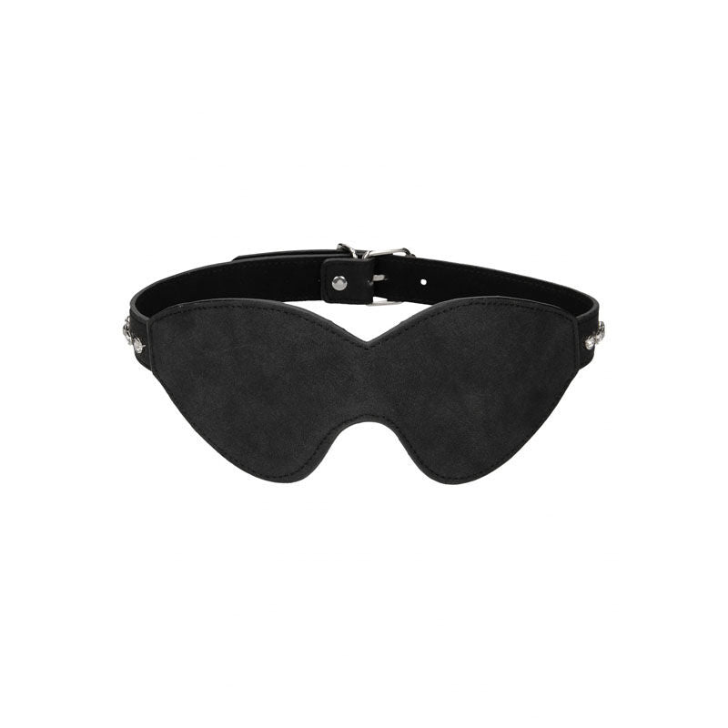 Ouch! diamond studded eye-mask - Product side view  | Flirtybay.com.au