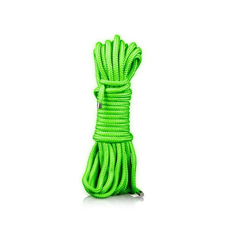 Ouch! glow in the dark - bondage rope - 10m - Product front view  | Flirtybay.com.au