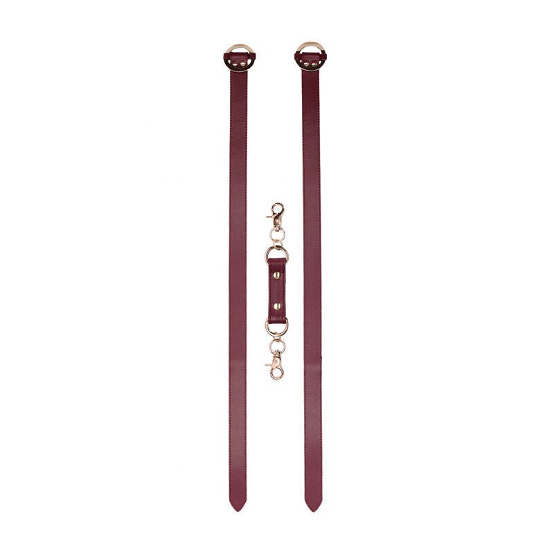 Ouch! - halo - thigh cuffs - red, Product top view  | Flirtybay.com.au